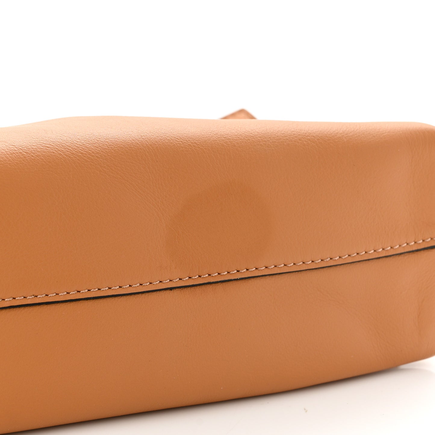 Calfskin Mini Flamenco Knot Clutch Warm Desert