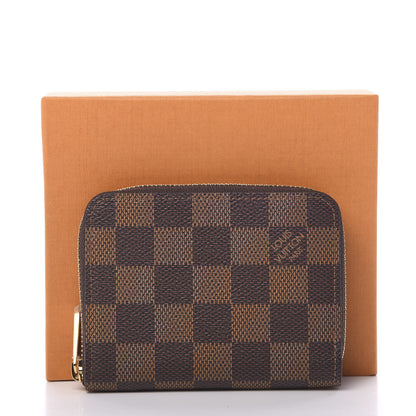Louis Vuitton Damier Ebene Zippy Coin Purse 7 of 7