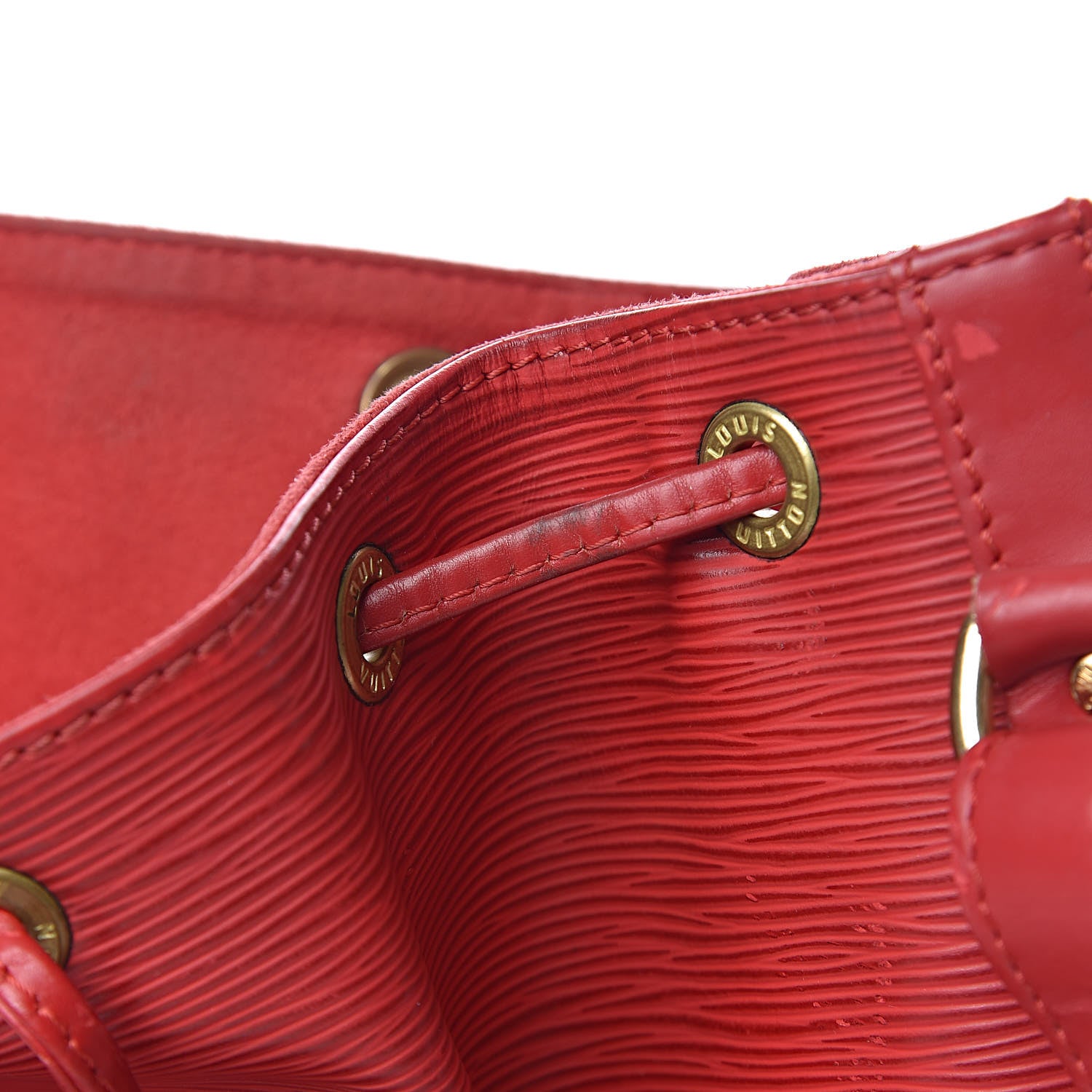 Louis Vuitton Epi Noe Castillan Red 10 of 15