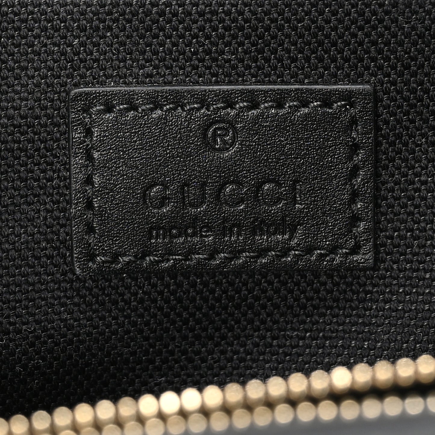 Crepe Wool Silk GG Monogram Go Small Shoulder Bag Black