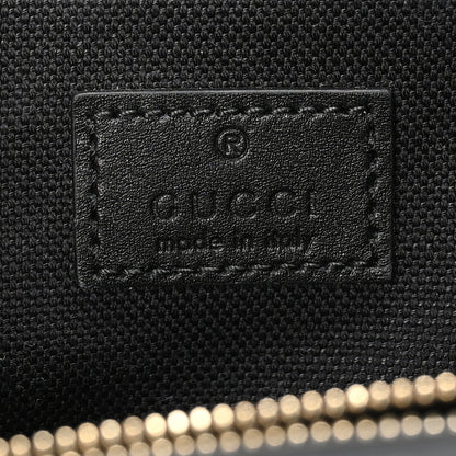 Gucci Crepe Wool Silk GG Monogram Go Small Shoulder Bag Black 7 of 10