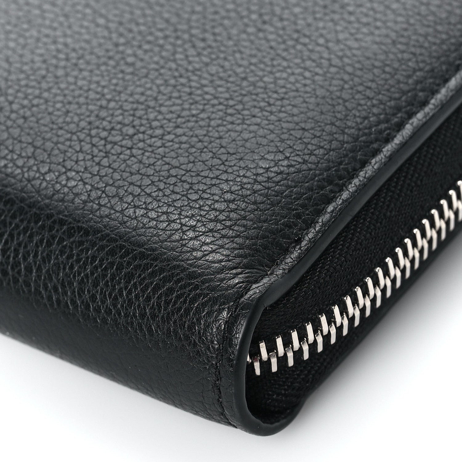 Louis Vuitton Calfskin Zippy Lockme Wallet Black 8 of 8