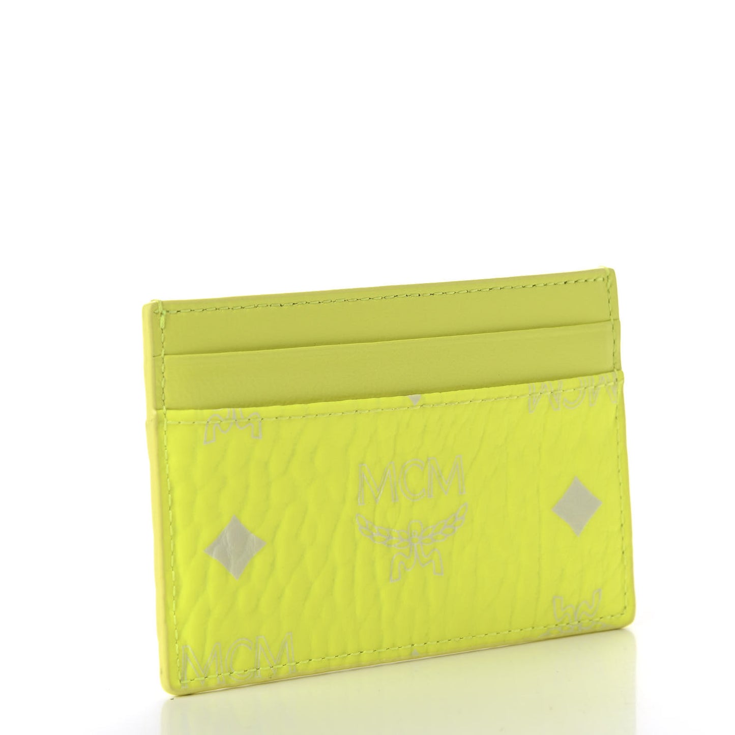 Visetos Card Case Neon Yellow