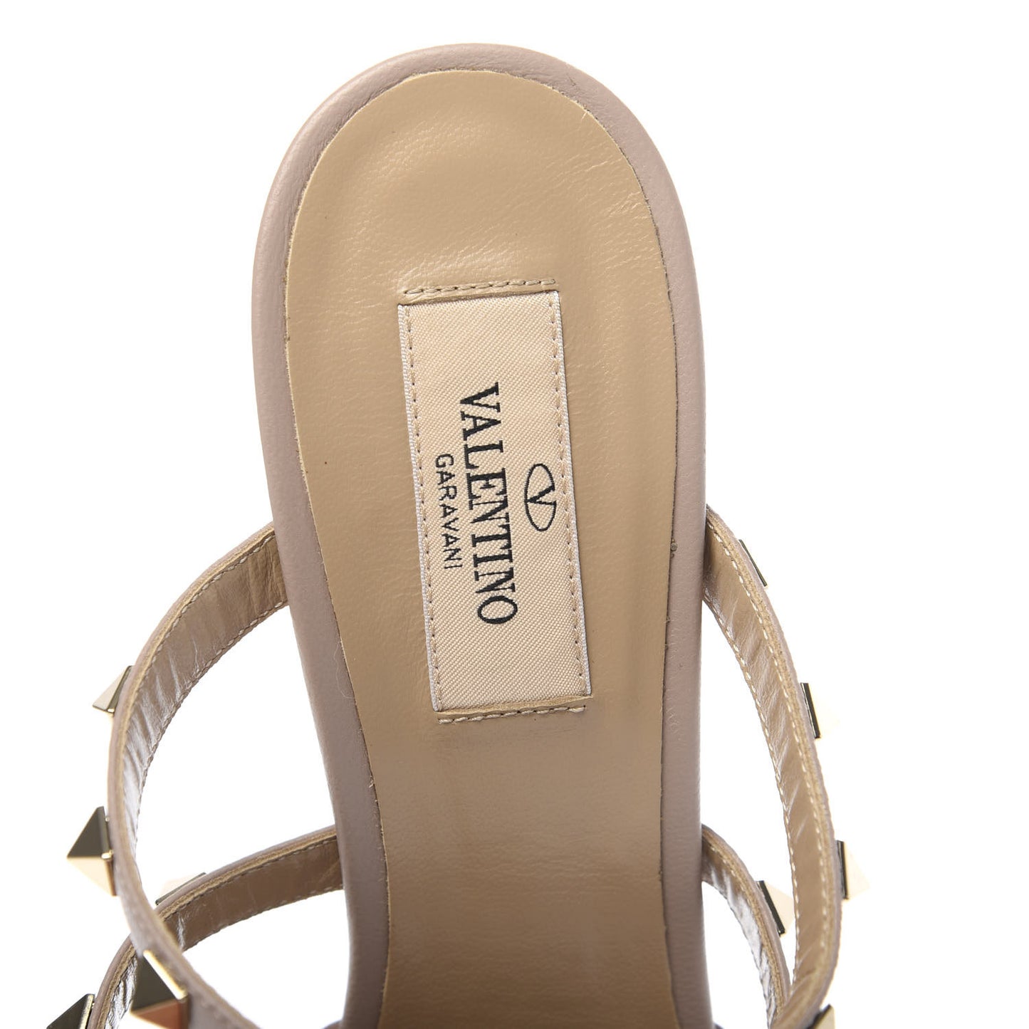 Calfskin Rockstud 90mm Cage Mules 39 Rouge Pur Poudre