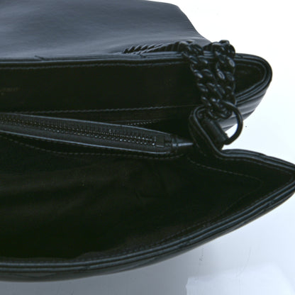 Saint Laurent Calfskin Y Quilted Monogram Medium Loulou Chain Satchel Black 4 of 5