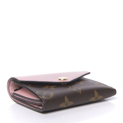 Louis Vuitton Monogram Zoe Wallet Rose Ballerine 4 of 7