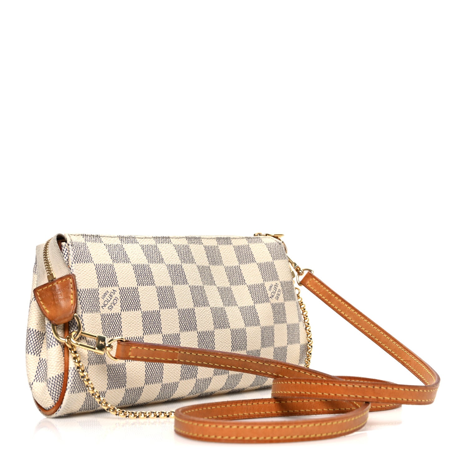 Louis Vuitton Damier Azur Eva Clutch 3 of 12