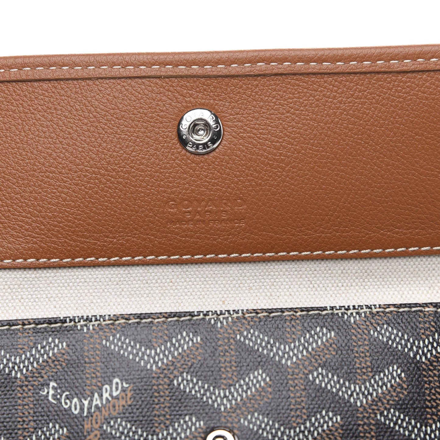 Goyardine Saint Louis PM Black Gold