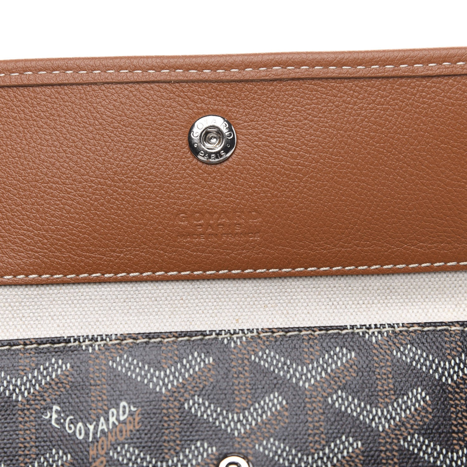 Goyard Goyardine Saint Louis PM Black Gold 6 of 10
