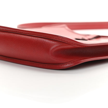 Hermes Epsom Evelyne Short Strap TPM Rouge Garance 10 of 17