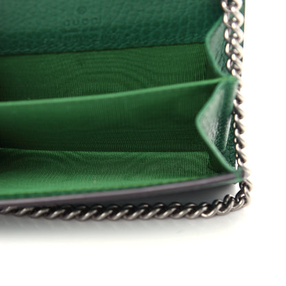 Gucci Calfskin Dionysus Coin Purse Emerald 5 of 7