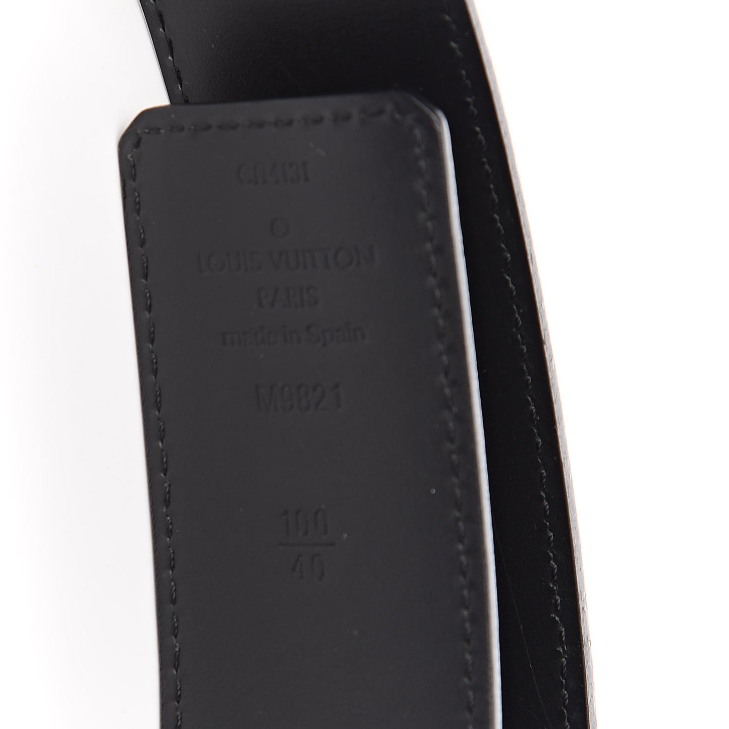 Monogram 40mm LV Initiales Belt 100 40