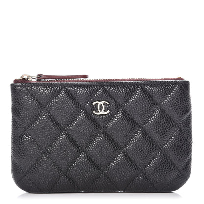 Chanel Caviar Quilted Small Cosmetic Case Black 1 of 10