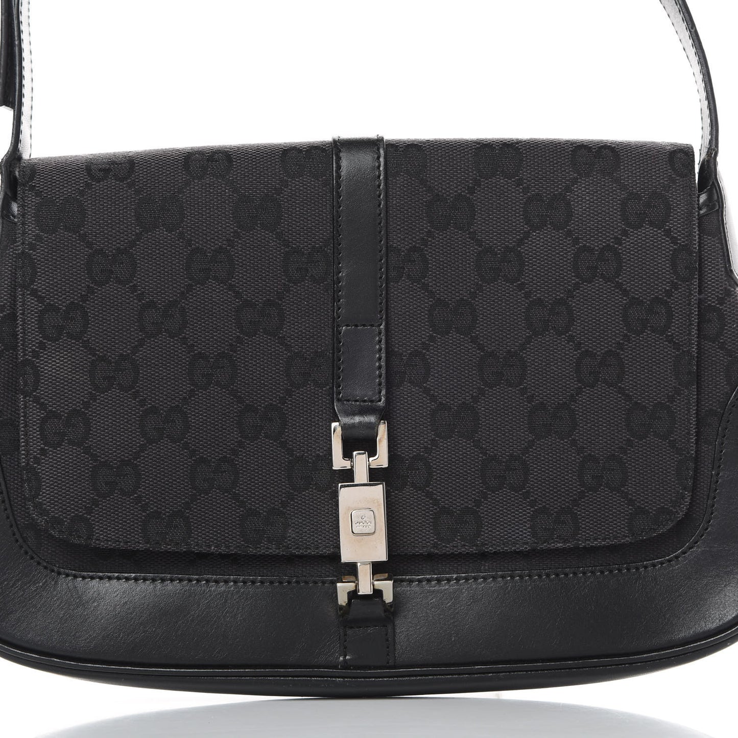 Monogram Small Jackie O Hobo Black