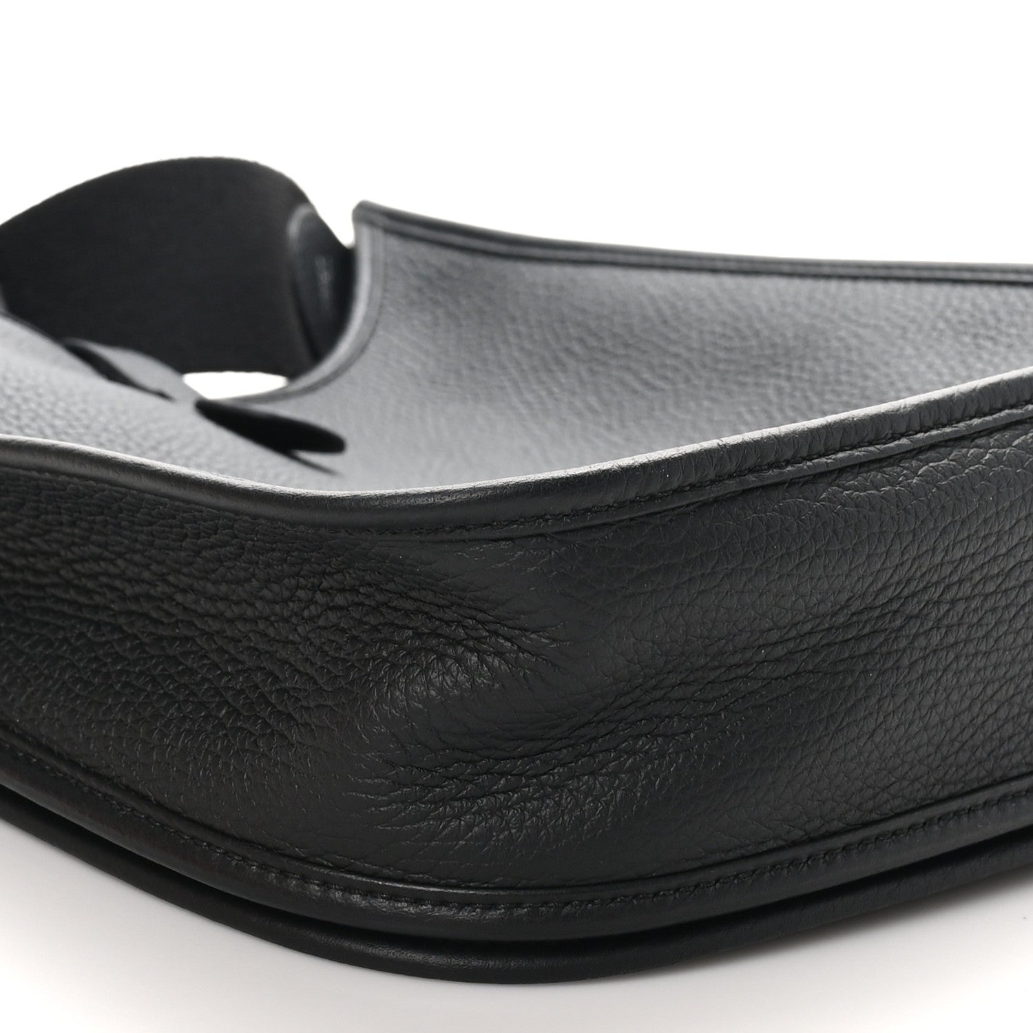 Hermes Taurillon Clemence EVELYNE III PM Black 9 of 11