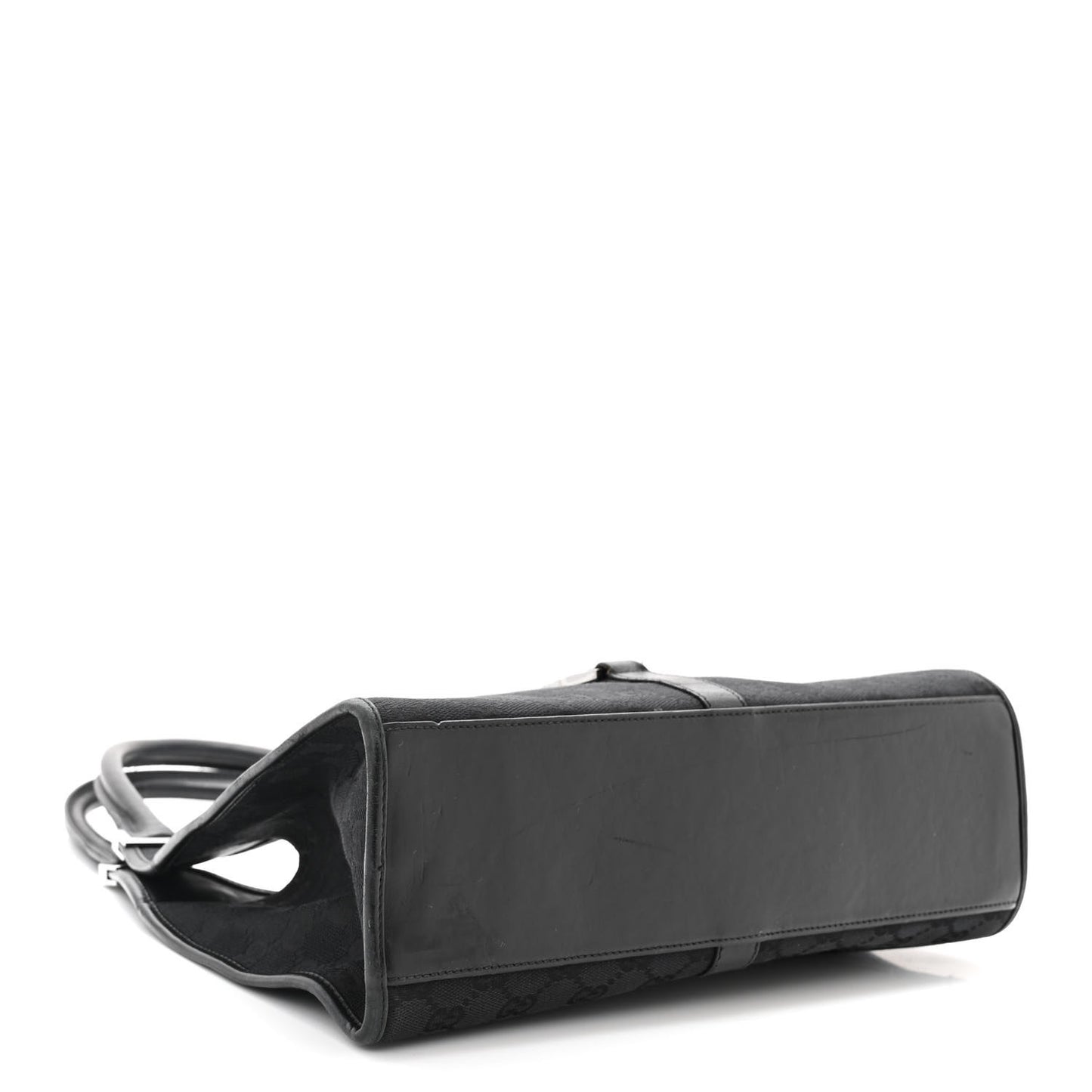 Monogram Bardot Shoulder Bag Black