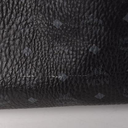 MCM Visetos Medium Project Reversible Shopper Tote Black 14 of 21