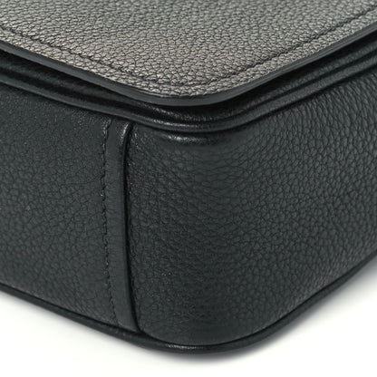 Prada Vitello Daino Flap Crossbody Black 9 of 9