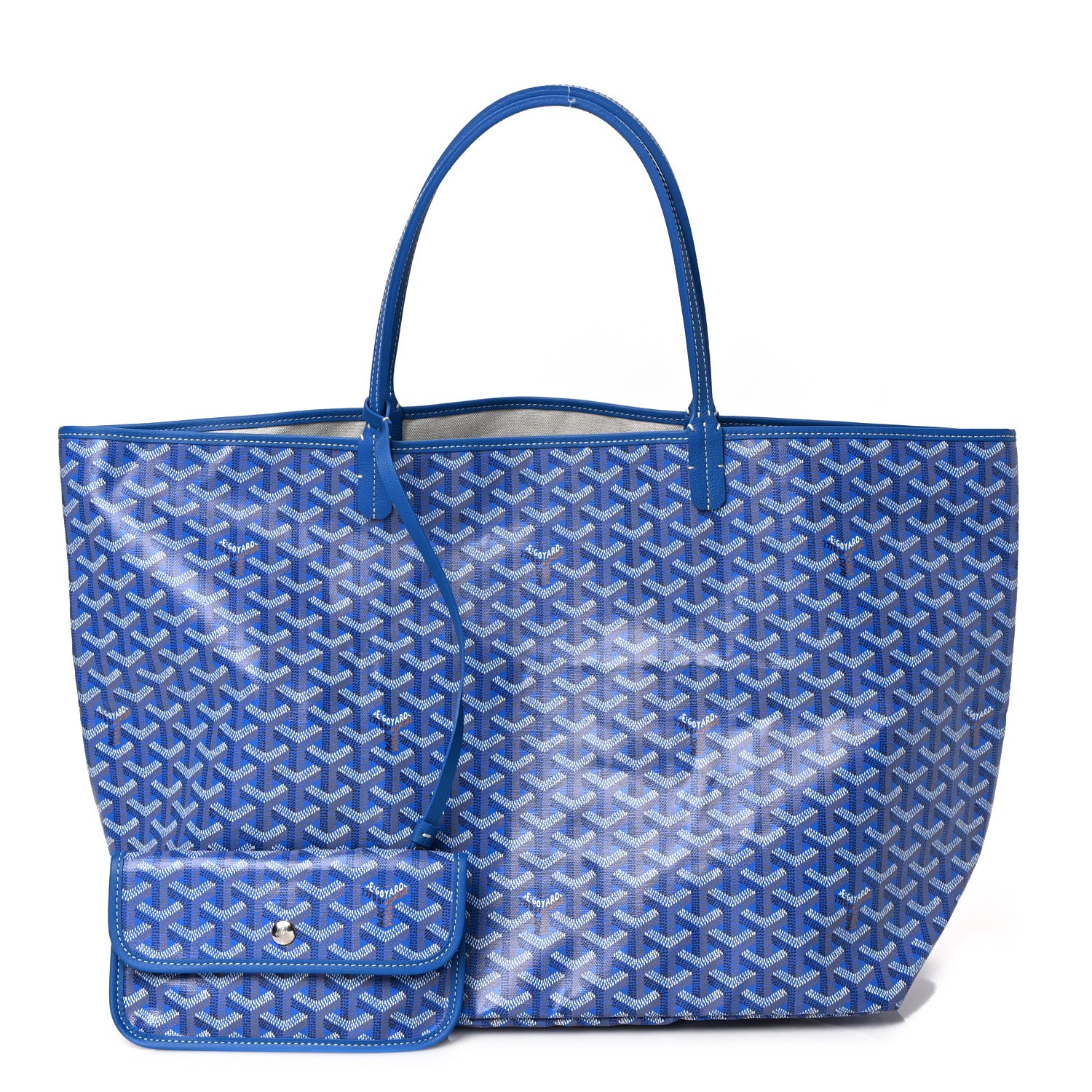 Goyard Goyardine Saint Louis GM Sky Blue 1 of 9