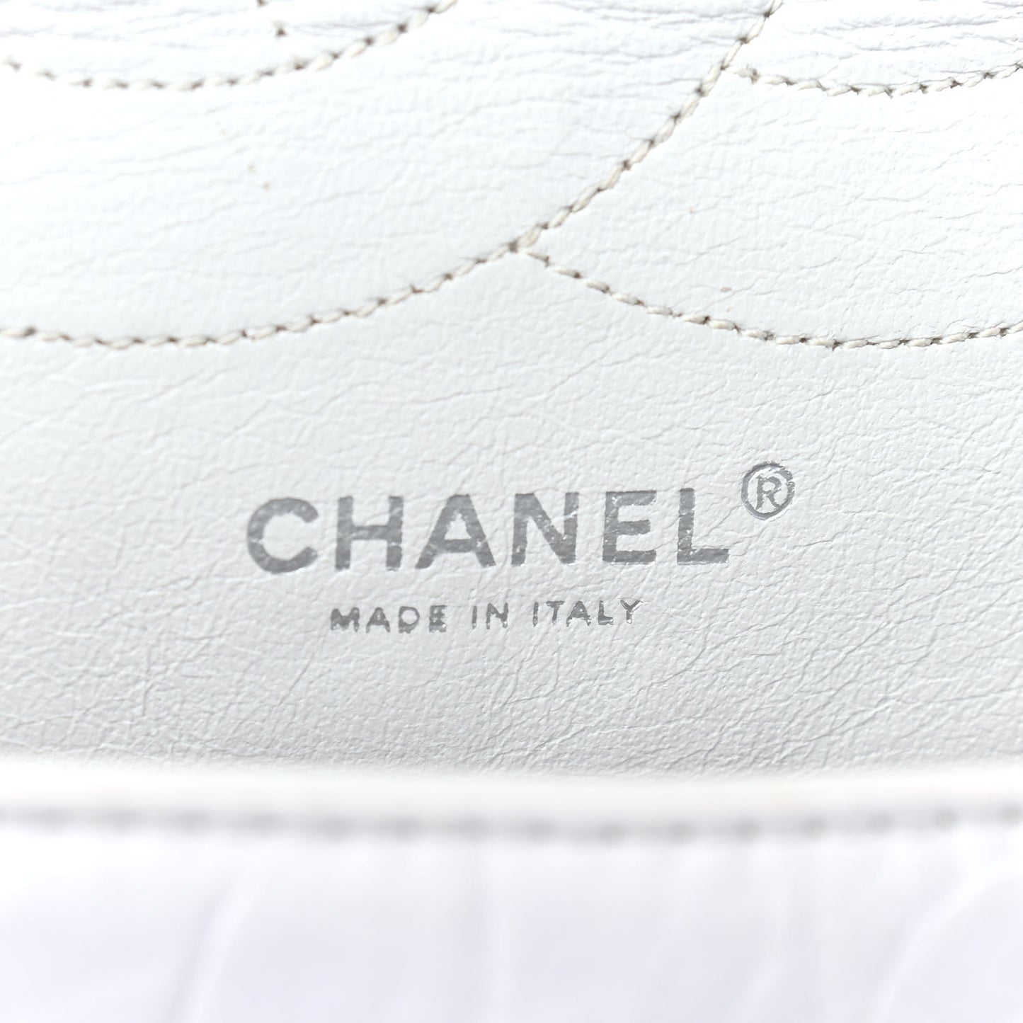 Aged Calfskin 2.55 Reissue 227 Flap White