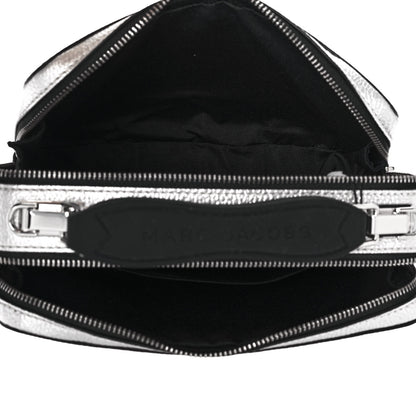 Marc Jacobs Calfskin Mini The Textured Box Bag Platinum 5 of 13