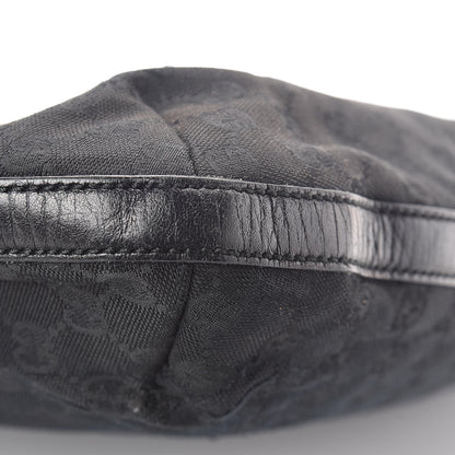 Gucci Monogram Web Hasler Hobo Black 13 of 14