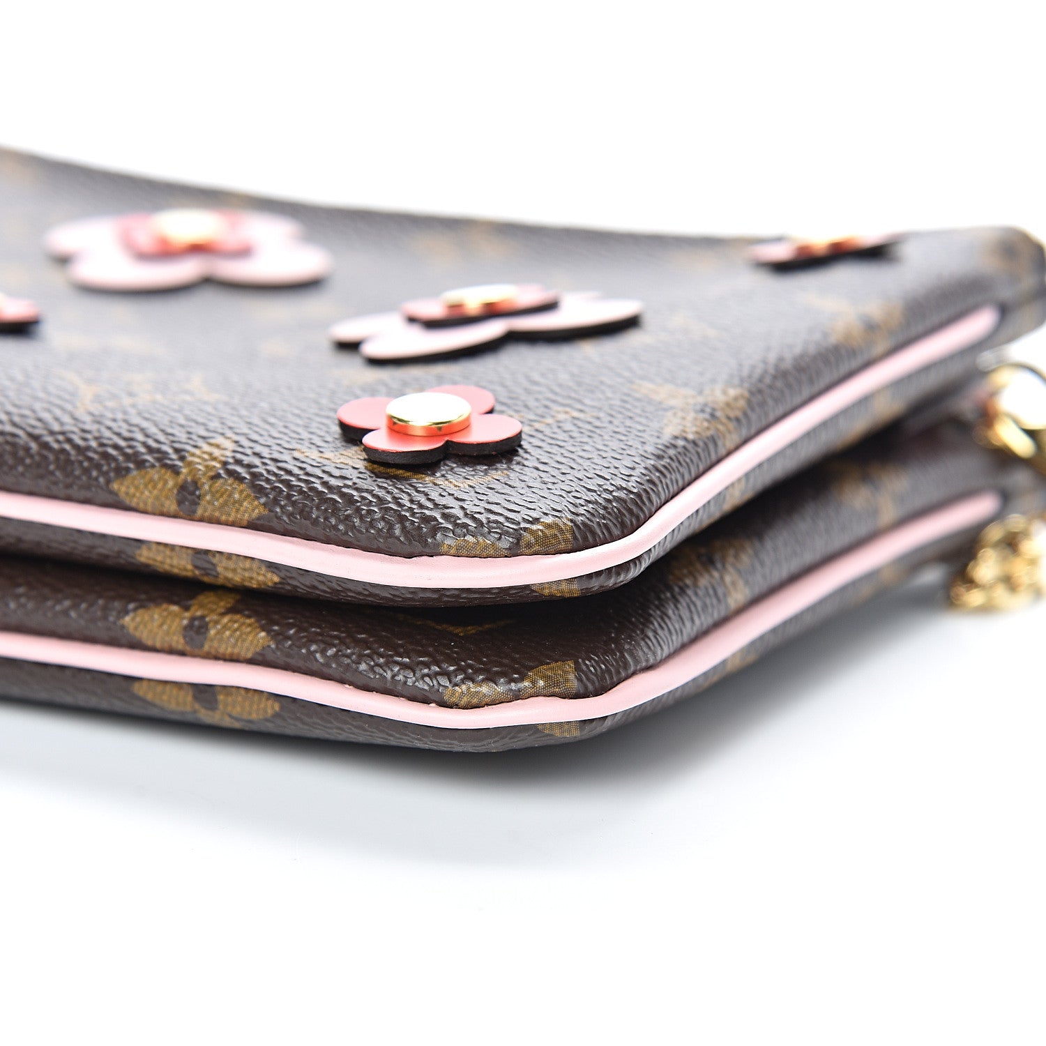Louis Vuitton Monogram Blooming Flowers Double Zip Pochette 11 of 11