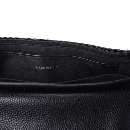 Chanel Caviar Half Moon Wallet On Chain WOC Black 9 of 11