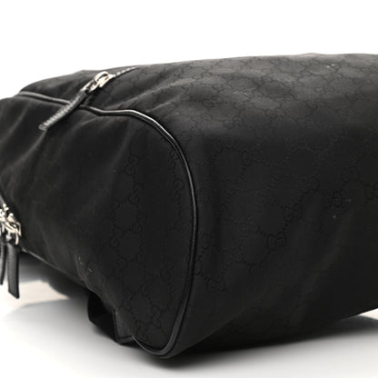 Gucci Nylon Monogram Slim Backpack Black 9 of 11