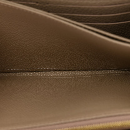 Louis Vuitton Empreinte Monogram Giant Zippy Wallet Tourterelle Creme 6 of 9