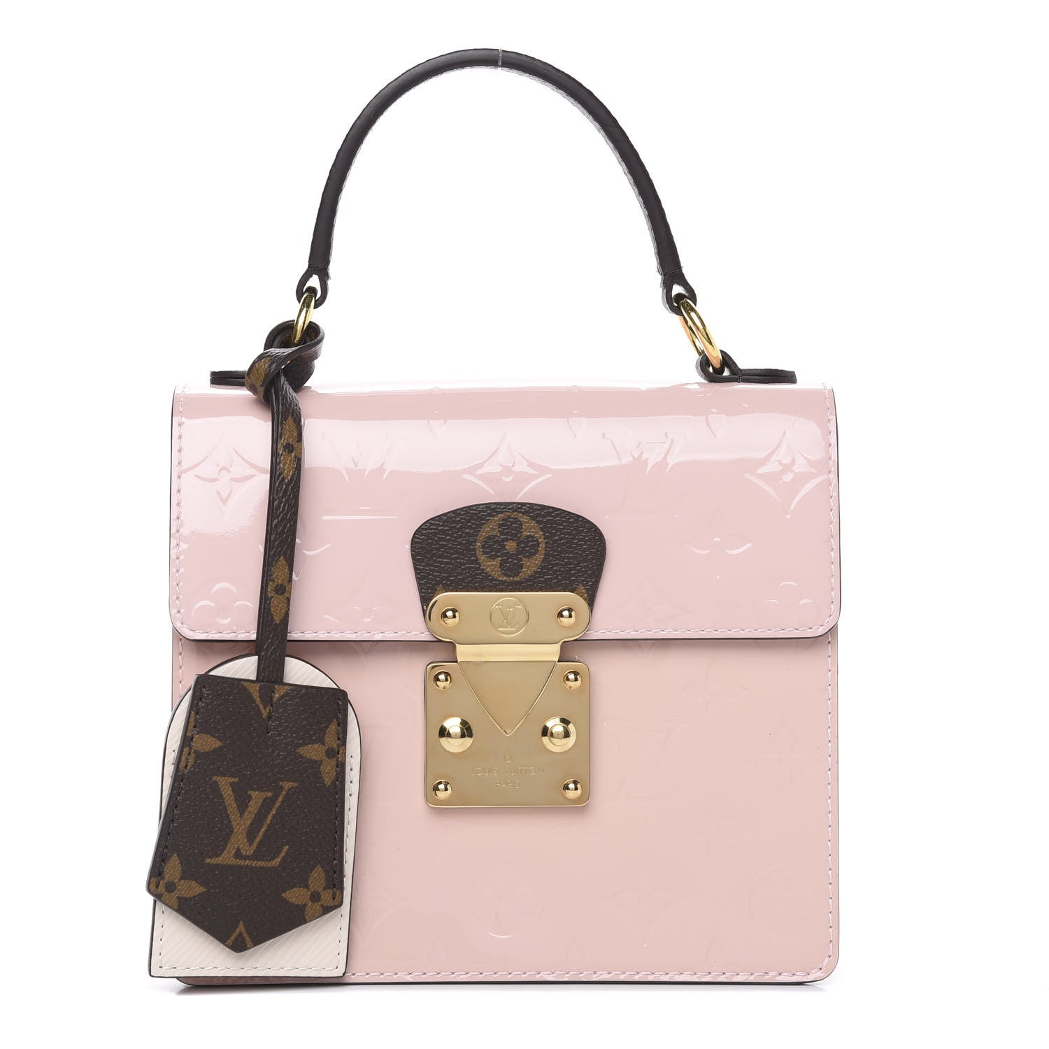 Louis Vuitton Vernis Epi Monogram Spring Street Rose Ballerine 1 of 7