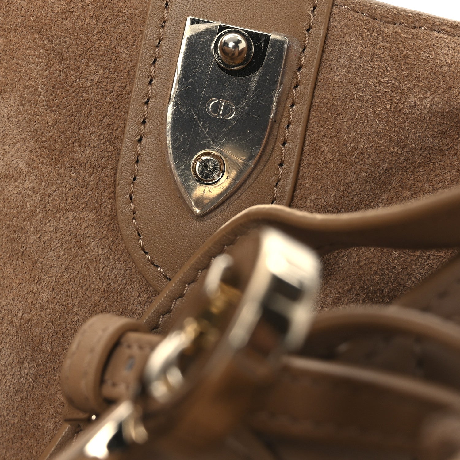 Christian Dior Calfskin Macrocannage Medium Toujours Tan 13 of 13