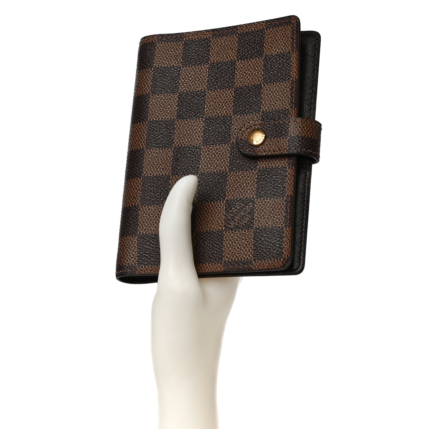 Louis Vuitton Damier Ebene Small Ring Agenda Cover 2 of 16