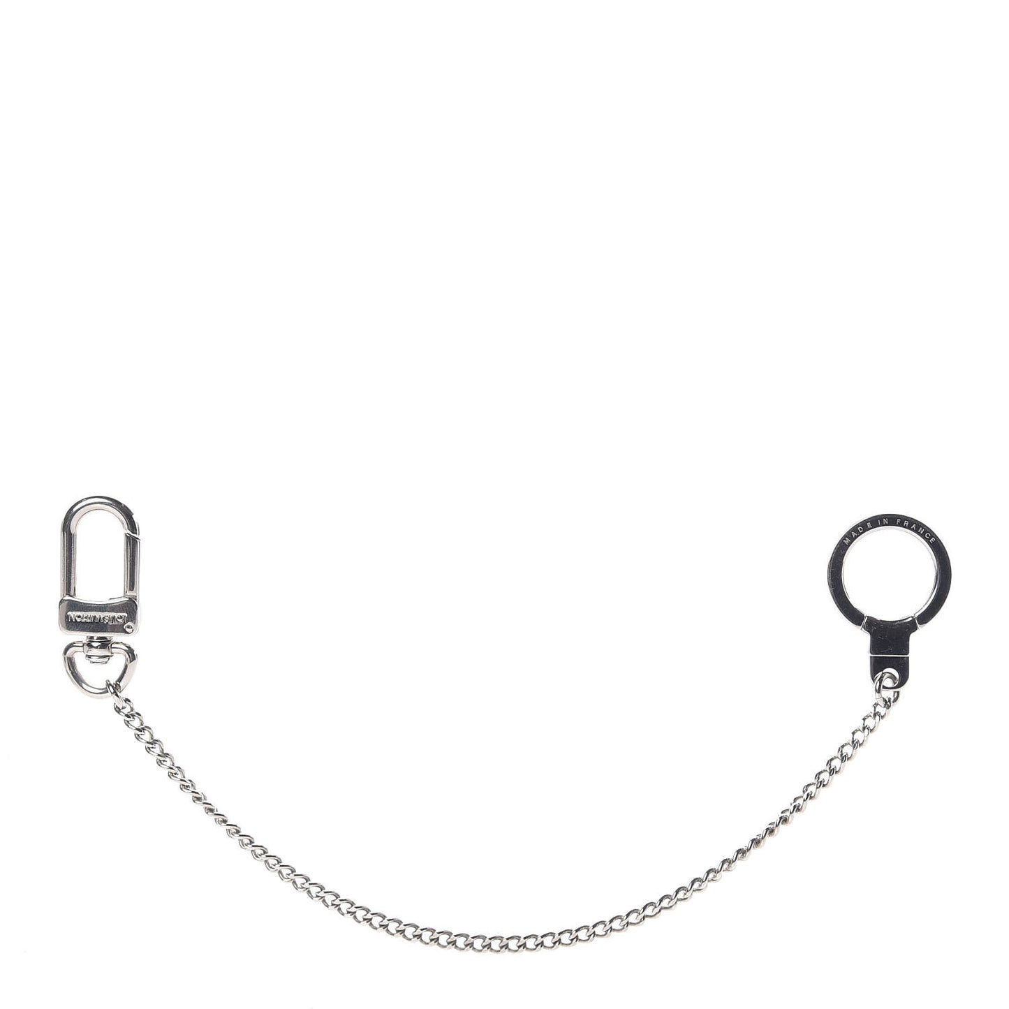 Pochette Extender Key Ring Chain Silver