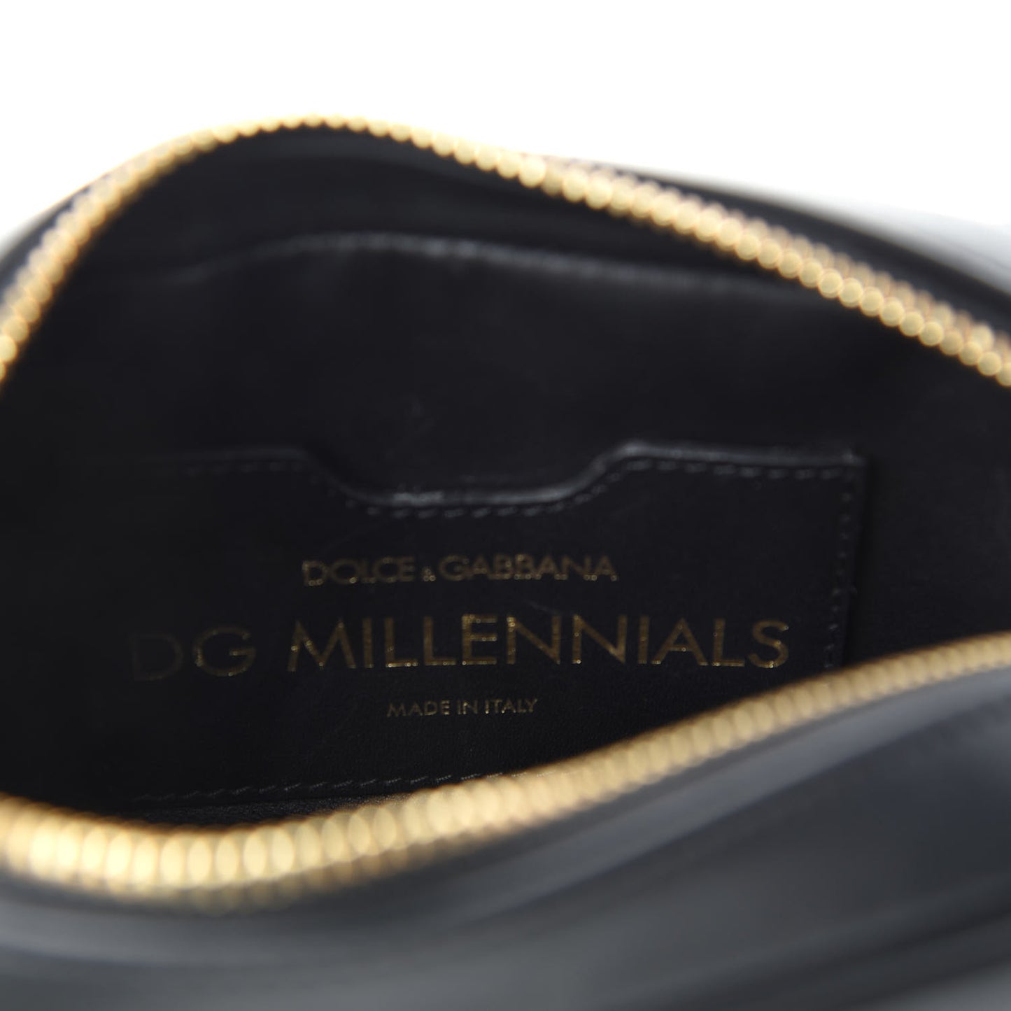 Nappa DG Millennials Belt Bag Black