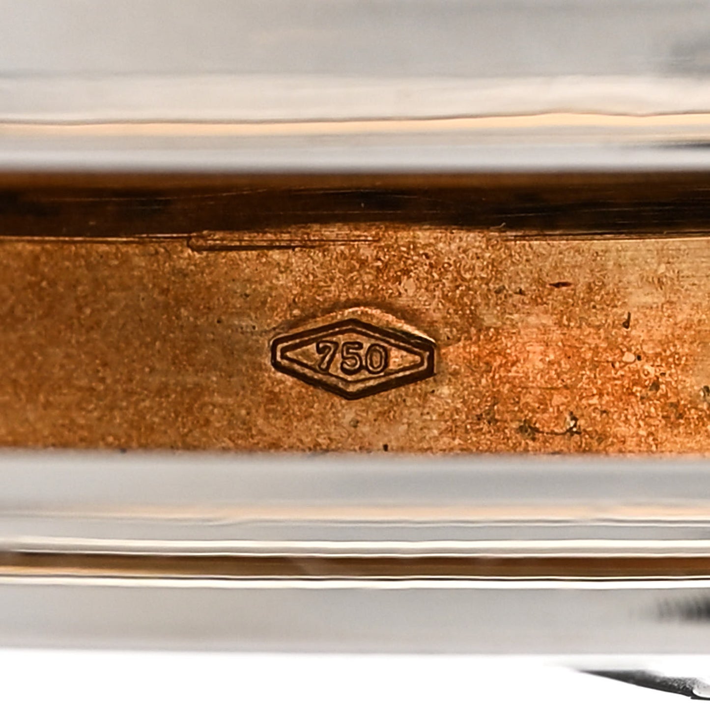 18K Yellow Gold Stainless Steel B.Zero1 Bangle Bracelet