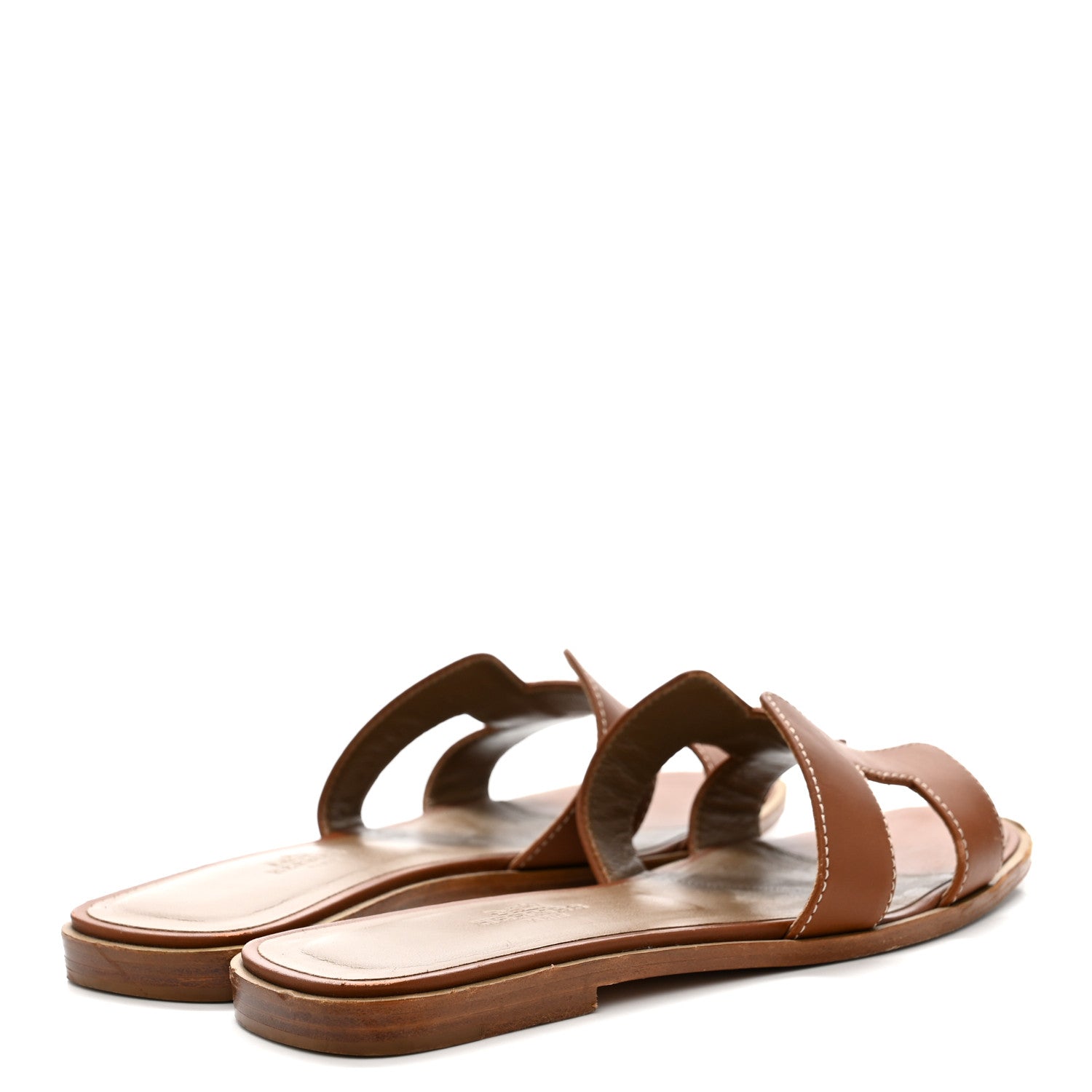Hermes Box Calfskin Oran Sandals 36 Gold 1878964 – FASHIONPHILE