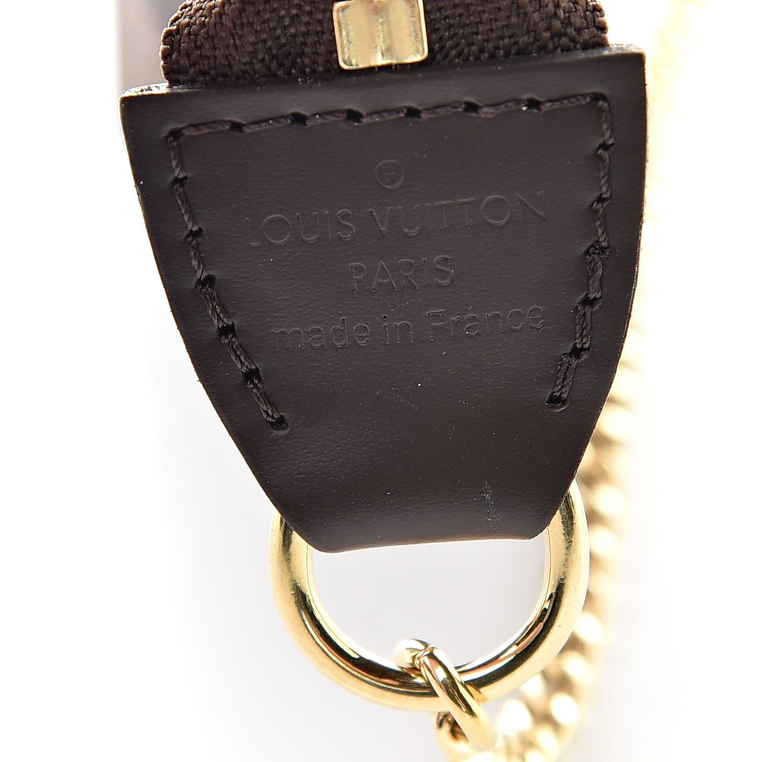 Louis Vuitton Damier Ebene Mini Pochette Accessories 6 of 8