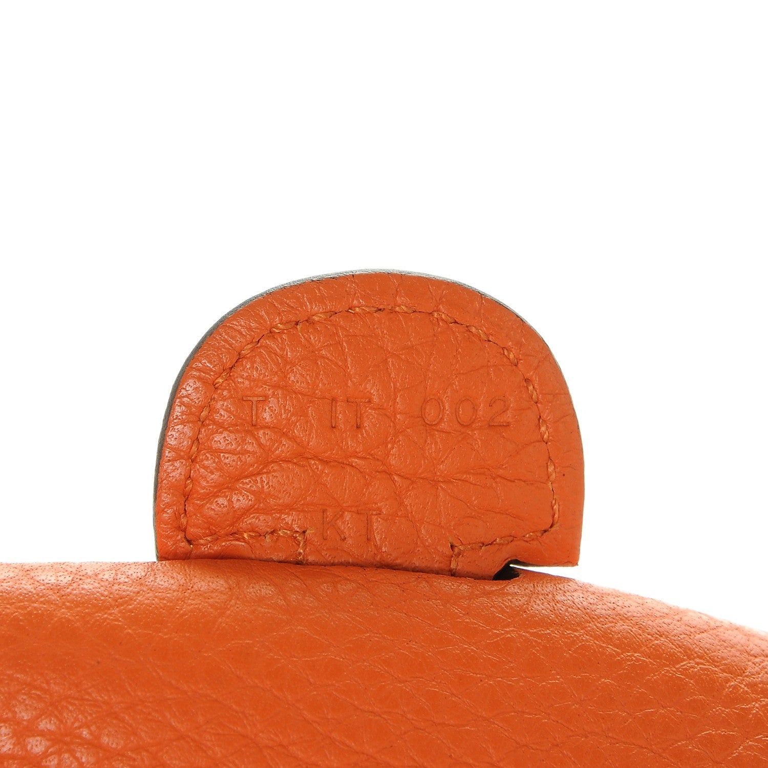 Hermes Taurillon Clemence Evelyne III PM Orange 7 of 7