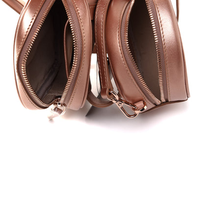 MCM Metallic Visetos Stark Original Belt Bag Champagne Gold 6 of 12