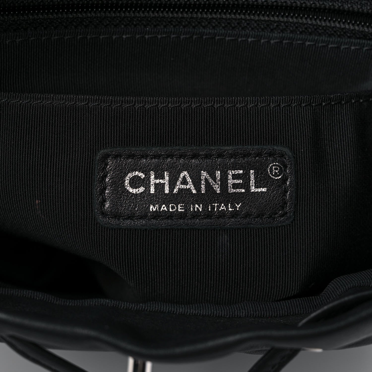Chanel Calfskin Chevron Quilted Small Urban Spirit Backpack Black 8 of 11