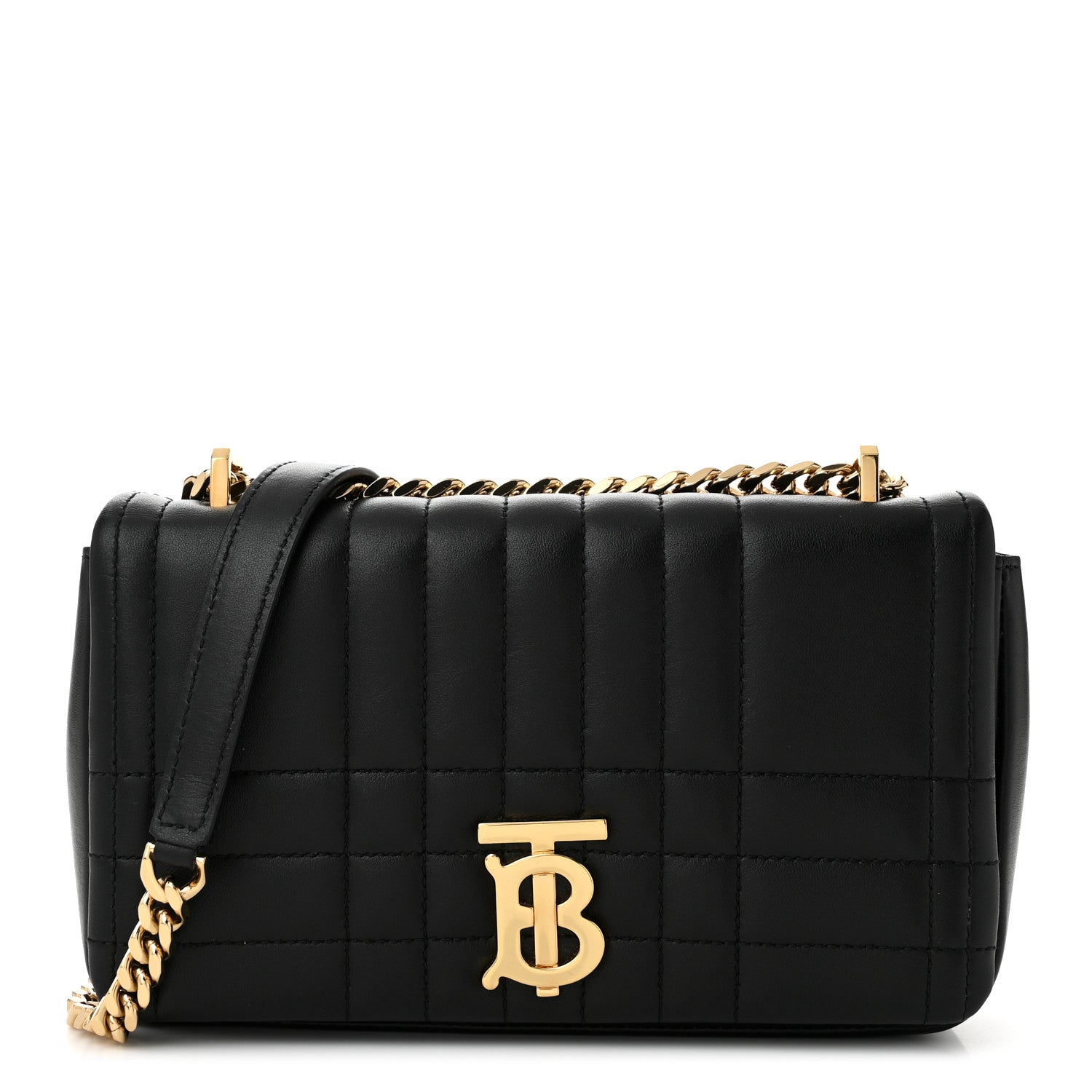 Burberry Lambskin Quilted Small Lola Bag Black 1 of 10