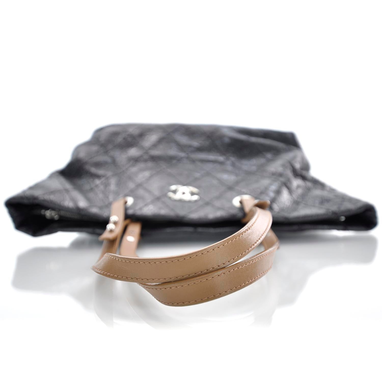 Chanel Glazed Calfskin On The Road Tote 5 of 12