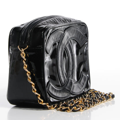 Chanel Patent CC Camera Case Black 3 of 6