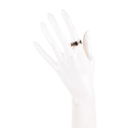 Bulgari 18K Rose Gold B.Zero1 3 Band Ring 55 7 2 of 6