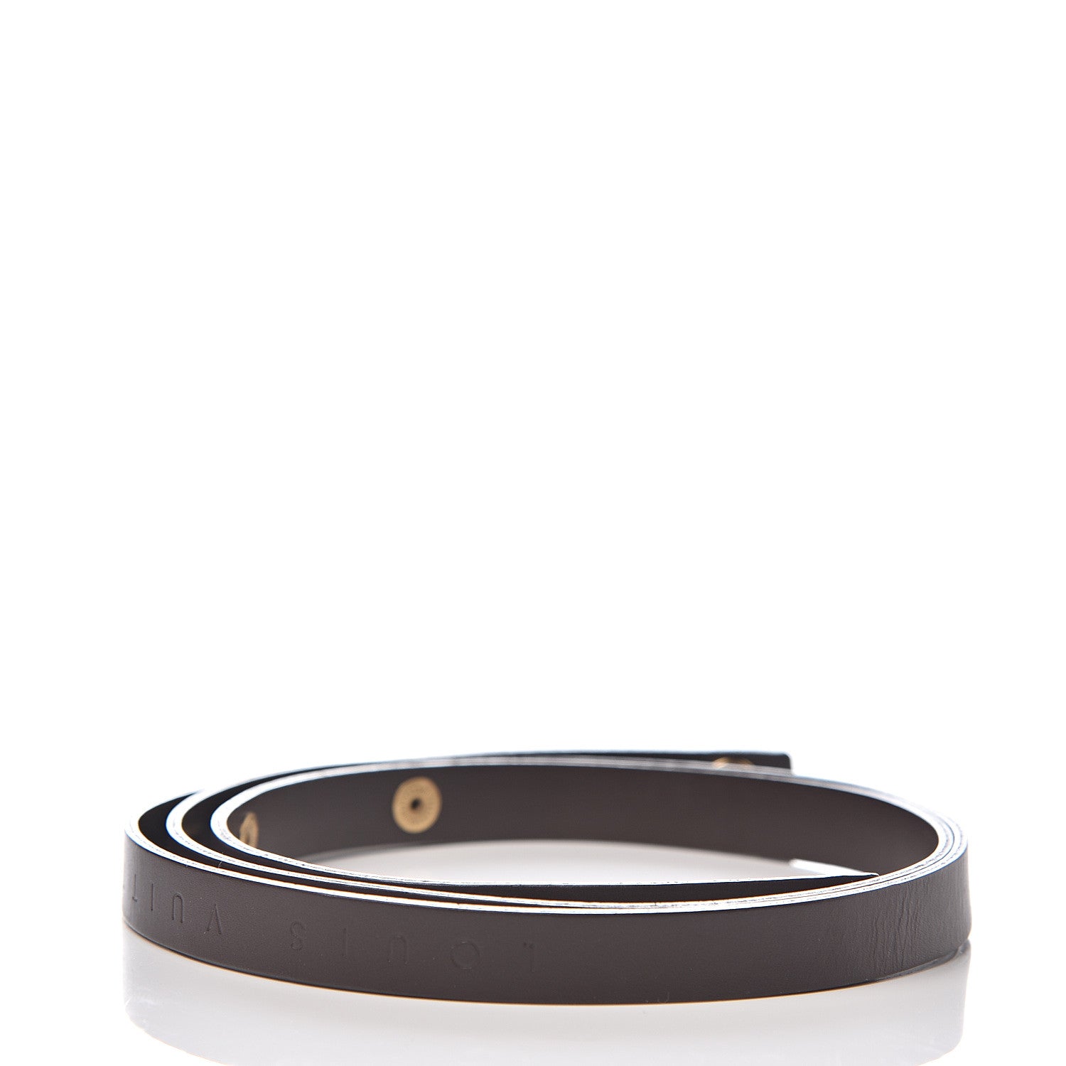 Louis Vuitton Calfskin Florentine Strap XS Brown 2 of 3