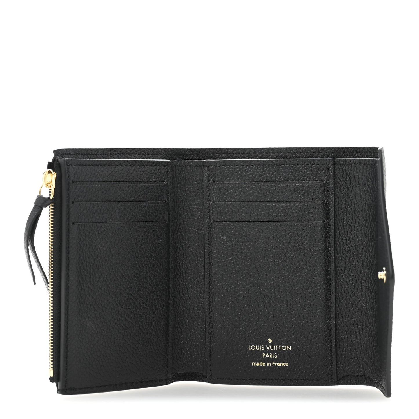 Empreinte Monogram Giant Victorine Wallet Black Beige