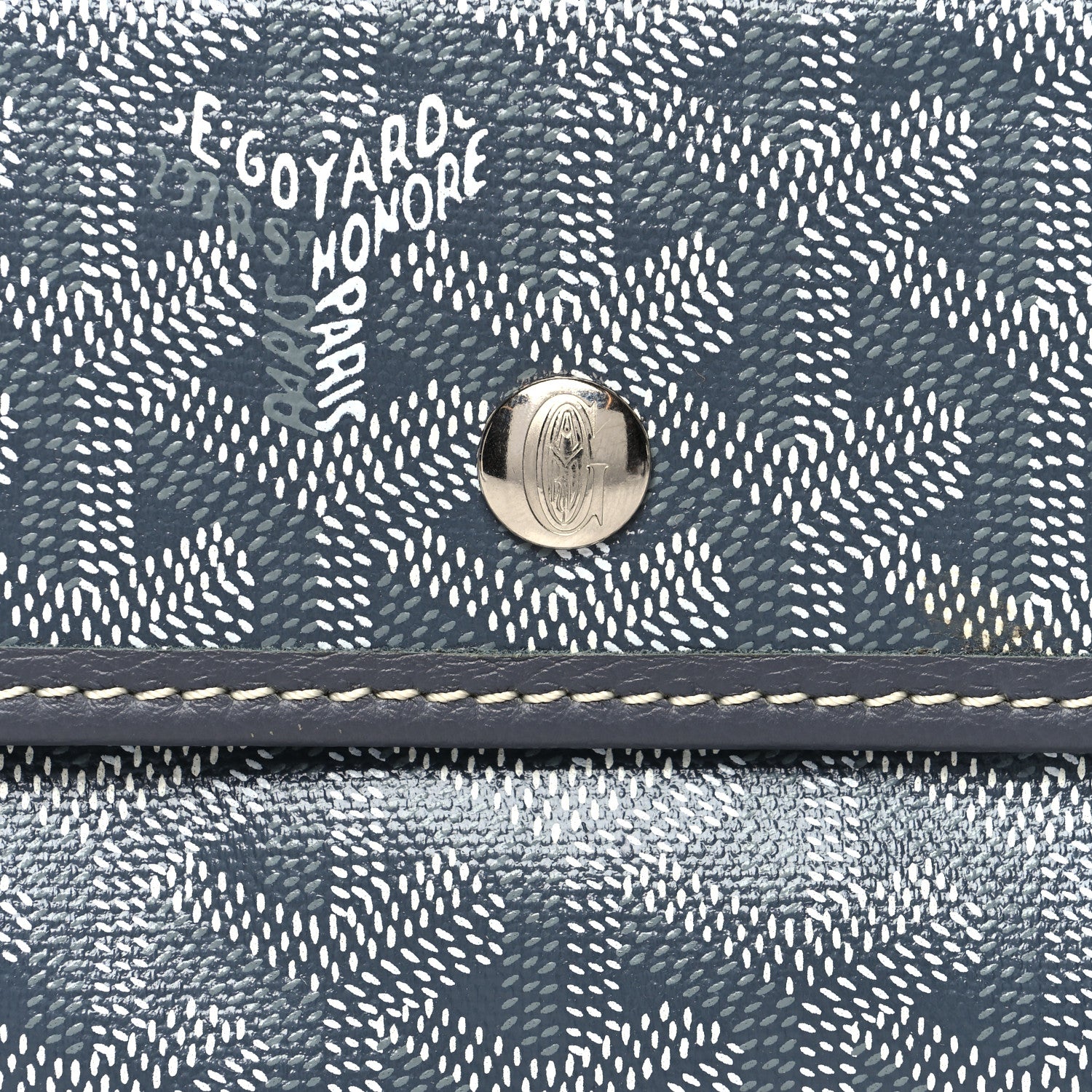 Goyard Goyardine Pouch Grey 7 of 9