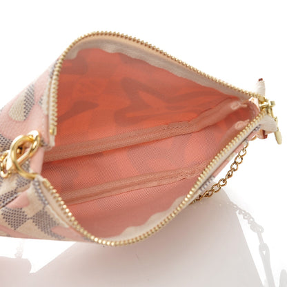 Louis Vuitton Damier Azur Tahitienne Mini Pochette Accessories 5 of 6