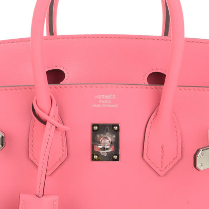 Hermes Swift Birkin 25 Rose Azalee 9 of 25